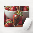 Recherche de fraise chocolat tapis souris Dessert