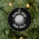 Search for funny golf ornaments Humour