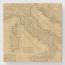 Search for ancient maps coasters Engraved
