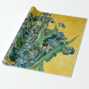 Search for van gogh wrapping paper Irises