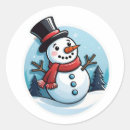 Search for happy snowman stickers Xmas