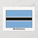 Recherche de drapeau du botswana cartes postales Drapeaux du monde