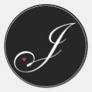 Search for j stickers Black and white