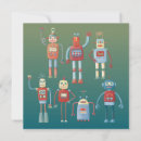 Recherche de robot mignon cartes postales Boy
