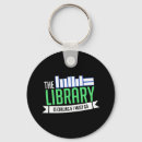 Search for funny librarian round keychains Library