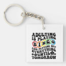 Search for funny adult keychains Adulting