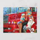 Search for pinup christmas cards Santa