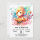 Recherche de monkey invitations Aquarelle