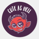 Search for cute devil stickers Demon