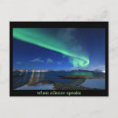 Search for northern lights postcards Lake