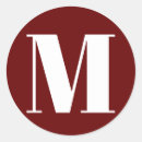 Recherche de monogramme b autocollants Blanc