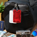 Search for new year luggage tags Red