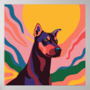 Search for doberman art Animal