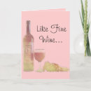 Search for aged like fine wine cards invites Vintage