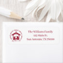 Search for christ return address labels Red