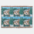 Search for christmas corgi blankets Santa
