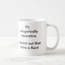 Search for funny philosophy mugs Kant