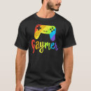 Search for gamer pride tshirts Rainbow
