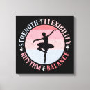 Search for pink shoe canvas prints Dance