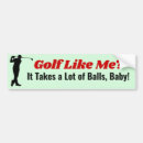 Recherche de golf bumper stickers Club