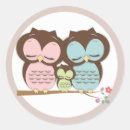 Search for owl family stickers Pink