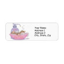 Search for bath return address labels Bubbles