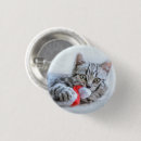 Recherche de noël de chat badges Animaux