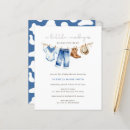 Search for western 4x5 invitations Ranch