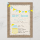 Recherche de jute invitations Bébé