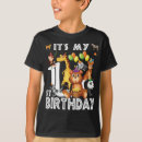 Search for 1st birthday jungle tshirts For kids