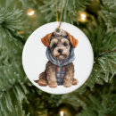 Search for miniature schnauzer dog ornaments Animal