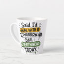 Recherche de demain tasses Humour