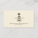 Recherche de logo couronne cartes visite Abeille
