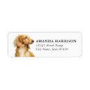 Search for dachshund return address labels Puppy