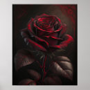 Search for dark red background posters Rose