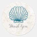 Search for beach sea shell seals wedding stickers Modern
