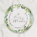 Search for rustic thank you wedding favour tags Love and thanks