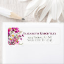 Search for pink return address labels weddings Botanical