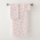 Search for pink and gold bath towels Glam