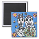 Search for day of the dead magnets mexican