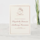 Search for rose gold wedding programs Classic