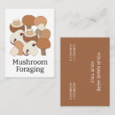Search for edible business cards Fungus