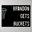 Search for black white basketball posters Player