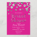 Search for fuchsia pink and silver invitations Chic