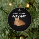 Search for orange cat ornaments Kitten