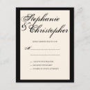 Search for wedding rsvp cards White