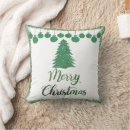 Search for christmas ornament pillows Xmas