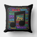 Recherche de musique pop coussins Coloré