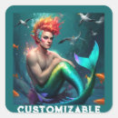Search for merman stickers Mermaid