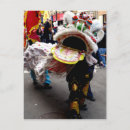 Recherche de lion chinois cartes postales Danse du lion